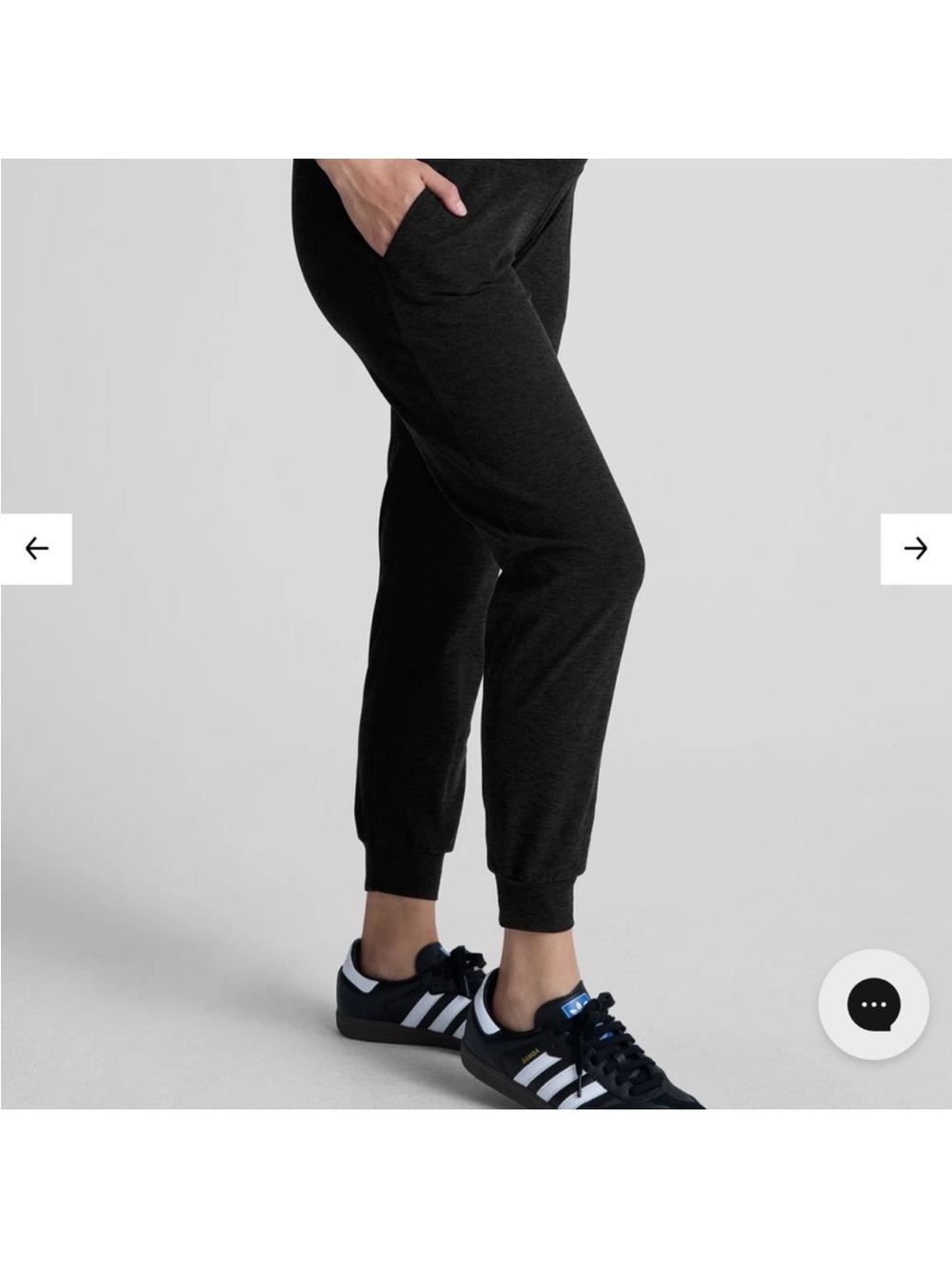 Beyond the Bump Charcoal Gray Maternity Joggers